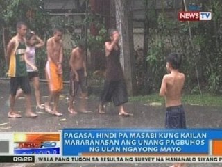 NTG: PAGASA, hindi pa masabi kung kailan mararanasan ang unang pag-ulan ngayong Mayo