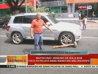 BT: Driver ng SUV na tumakas sa towing, 'di pa rin sumisipot para magpaliwanag