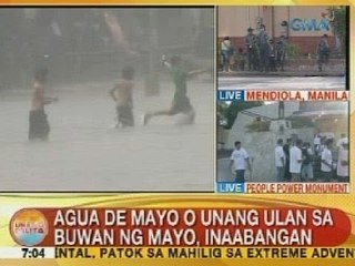 UB: Agua de Mayo o unang ulan sa buwan ng Mayo, inaabangan
