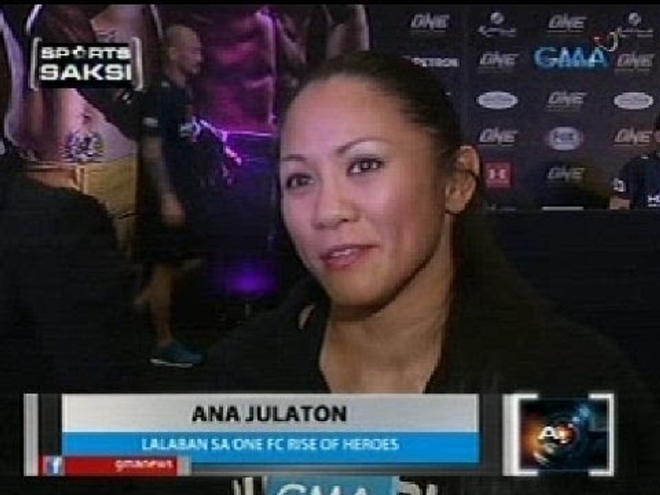 Dating boxing champ Ana "The Hurricane" Julaton...