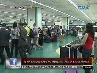 26 na bagong kaso ng MERS, naitala sa Saudi Arabia