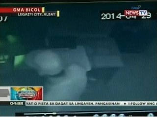 BP: Panloloob sa isang tindahan, na-hulicam