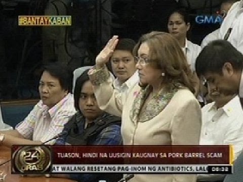 Ruby Tuason, isinauli na ang P40-M kickback umano sa PDAF