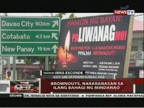 QRT: Brownouts, nararanasan sa ilang bahagi ng Mindanao