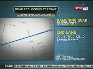 NTG: Kamuning road sa QC, sasailalim sa road reblocking at repair