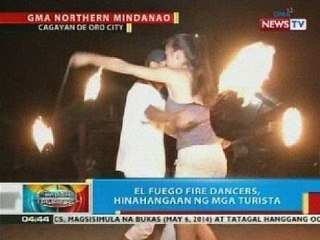 El Fuego Fire Dancers sa Cagayan de Oro City, hinahangaan ng mga turista