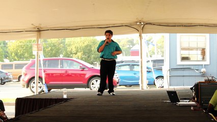 Brady Shattan sings 'Mess O Blues' Elvis Week 2016