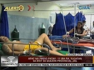 24 Oras: Apat na preso, patay; 11 iba pa, sugatan sa riot sa Quezon Provincial Jail