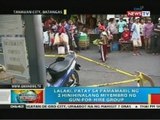 Lalaki sa Batangas, patay sa pamamaril ng 2 hinihinalang miyembro ng gun-for-hire group