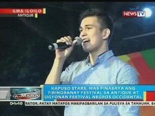 BP: Kapuso stars, mas pinasaya ang Tiringbanay Festival sa Antique