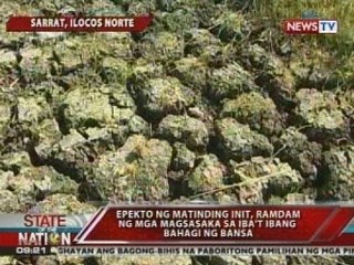 Epekto ng matinding init, ramdam ng mga magsasaka sa iab't ibang bahagi ng bansa
