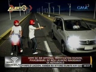 Hepe ng BIR Internal Investigation Division, pinagbabaril ng mga lalaking nakasakay sa motorsiklo