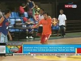 Manny Pacquiao, magiging playing coach ng isang bagong team sa PBA