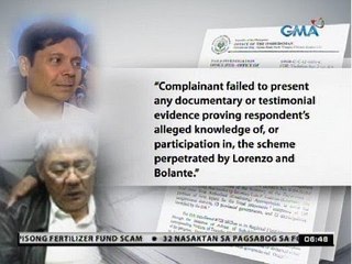 Rep. Gloria Arroyo, lusot sa reklamong graft kaugnay sa fertilizer fund scam
