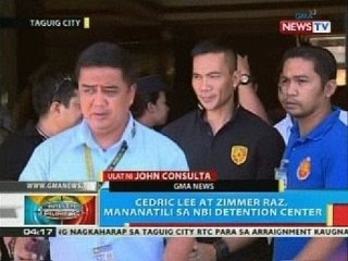 BP: Cedric Lee at Zimmer Raz,  mananatili sa NBI detention center