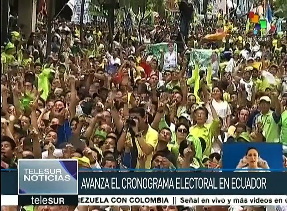 Ecuador: Revolución Ciudadana busca dar continuidad a sus proyectos