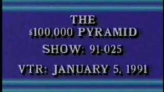 The $100,000 Pyramid (February 8, 1991): Ilene Graff & Henry Polic II
