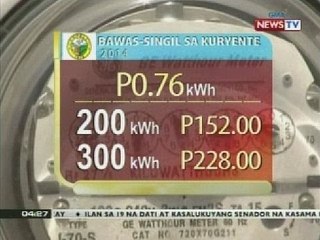 P0.76/kWh na bawas singil, ipatutupad ng Cenpelco ngayong Mayo