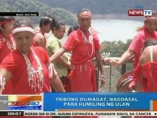 NTG: Tribong Dumagat, nagdasal para humiling ng ulan