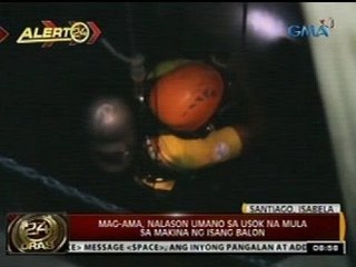 24 Oras: Mag-ama, nalason umano sa usok na mula sa makina ng isang balon