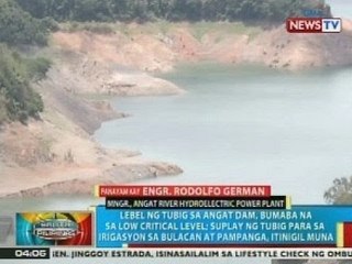 Suplay ng tubig para sa irigasyon sa Bulacan at Pampanga mula sa Angat Dam, itinigil muna