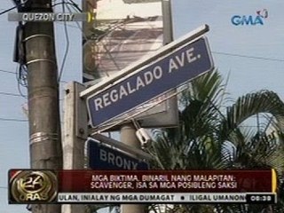 Mga biktima, binaril nang malapitan; Scavenger, isa sa mga posibleng saksi