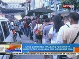 NTG: Ilang commuter, maagang pumupunta ng MRT para maiwasan ang mahabang pila
