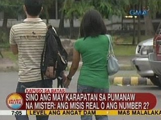 Sino ang may karapatan sa pumanaw na mister: ang misis real o ang number 2?
