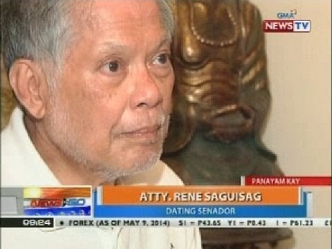 NTG: Panayam kay Atty. Rene Saguisag kaugnay sa PDAF scam