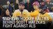 Michigan Hockey Rallies Behind Former Star Scott Matzka And His Fight Against ALS