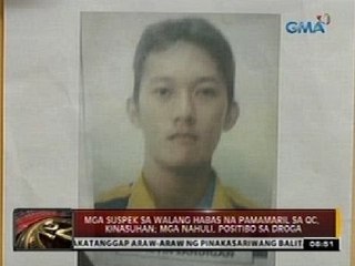 Mga suspek sa walang habas na pamamaril sa qc, kinasuhan
