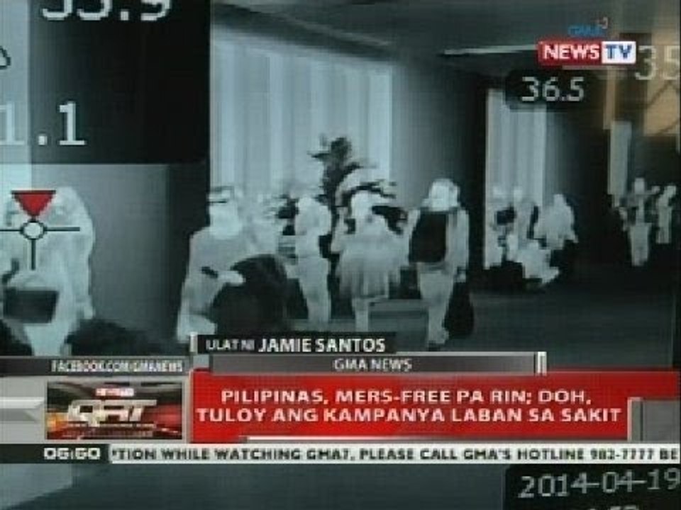 QRT: Pilipinas, mers-free pa rin; DOH, tuloy ang kampanya laban sa sakit