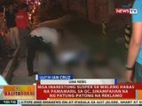 BT: Mga suspek sa walang habas na pamamaril sa QC, sinampahan na ng reklamo