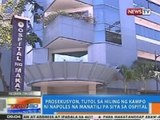 NTG: Hiling ng kampo ni Napoles na ma-extend siya sa Ospital ng Makati, dedesisyunan