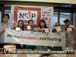 24 Oras: Planong mandatory HIV testing ng DOH, tinututulan ng ilang grupo