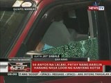 QRT: 34-anyos na lalaki, patay nang barilin habang nasa loob ng kanyang kotse