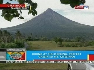 BP:  Hiking at sightseeing, perfect gawin sa Mt. Kitwinan