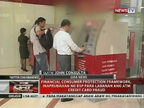 Financial consumer protection framework, inaprubahan ng BSP para labanan ang atm credit card fraud
