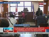 Hiling ni Janet Lim Napoles, na hospital confinement extension, nakatakdang desisyunan bukas