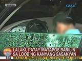 UB: Lalaki, patay matapos barilin sa loob ng kanyang sasakyan sa Quiapo, Maynila