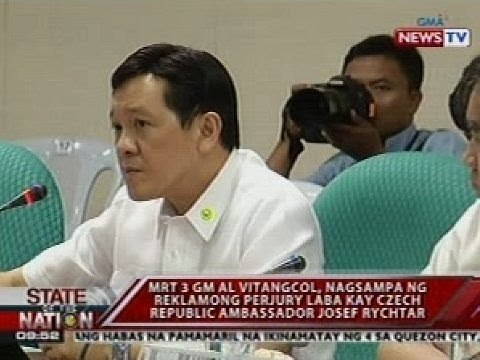 SONA: Vitangcol, nagsampa ng reklamong perjury laban kay Rychtar