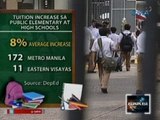 183 private elementary at high schools, pinayagang magtaas ng matrikula ngayong pasukan