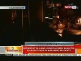 BT: Brownout sa ilang lugar sa Luzon kahapon, kalbaryo para sa maraming residente
