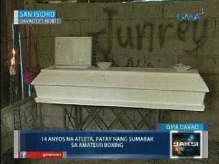 Saksi: 14 anyos na atleta, patay nang sumabak sa amateur boxing
