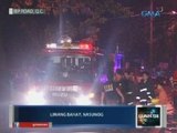 Saksi: Limang bahay sa Quezon City, nasunog