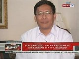 QRT: Sen. Santiago, balak kasuhan ng disbarment si Atty. Baligod