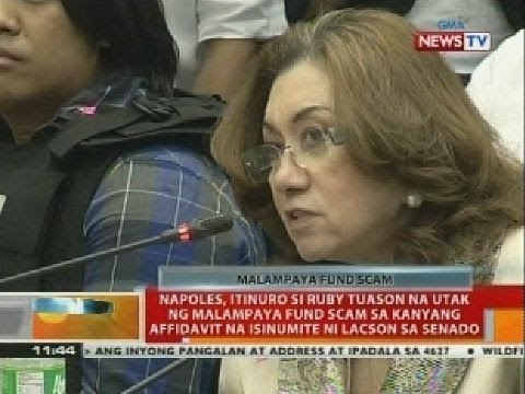 BT: Tuason, iginiit na si Napoles ang lumapit sa kanya