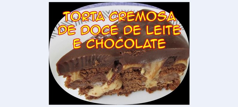 Como Fazer Torta De Chocolate Com Doce De Leite