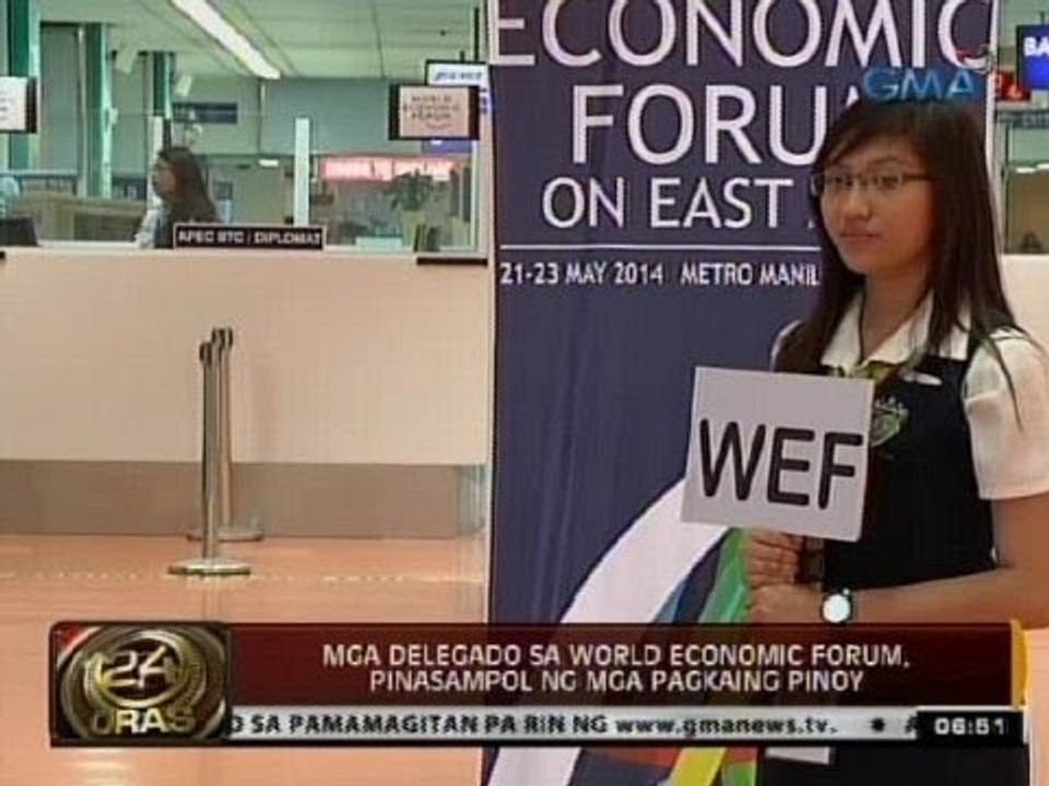 24 Oras: Mga delegado sa World Economic Forum, pinasampol ng mga pagkaing Pinoy