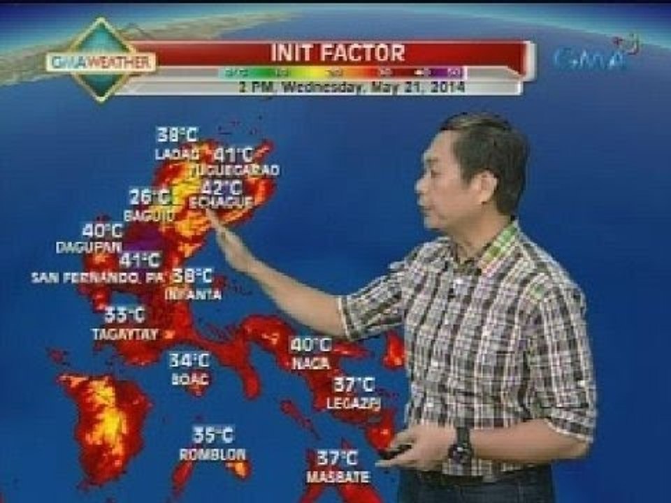 UH: Mainit na panahon, patuloy na mararanasan sa malaking bahagi ng bansa ngayong araw